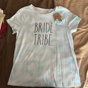Rae Dunn Bride Tribe with hair scrunchy